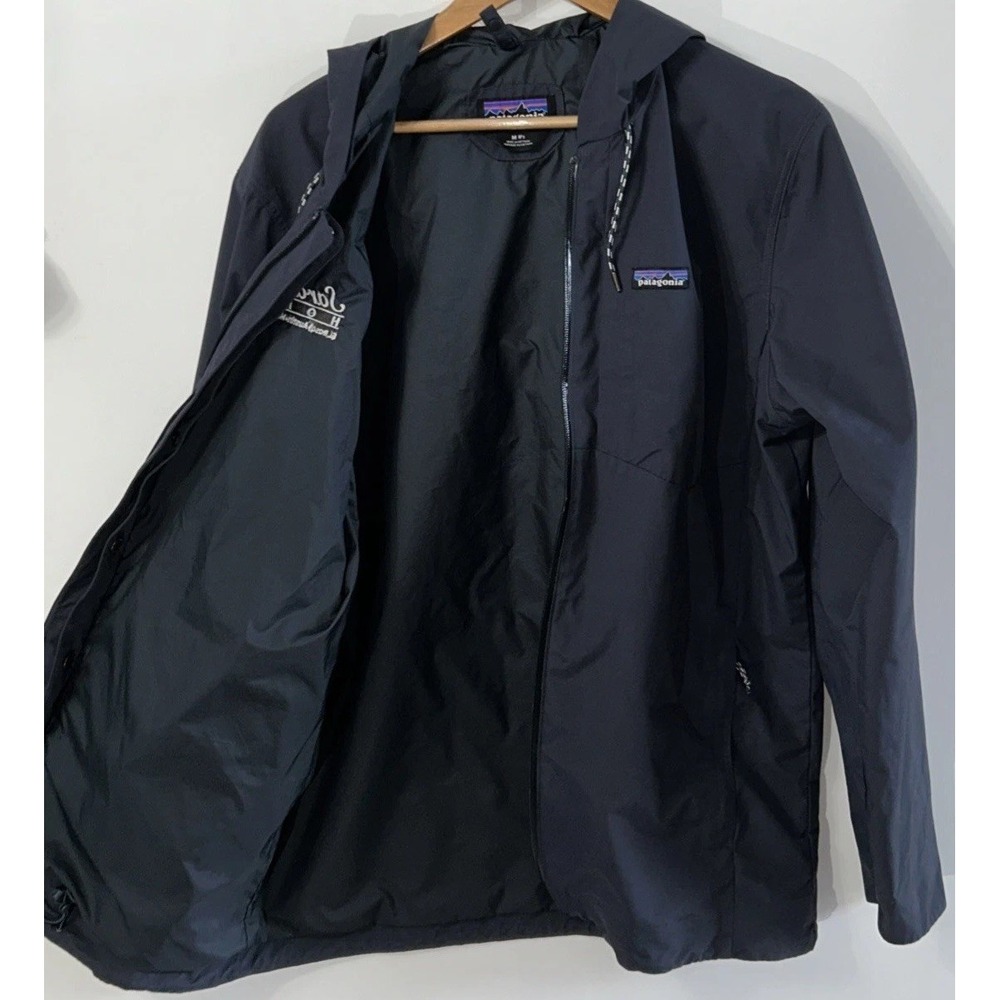 Mens Patagonia Downdrift Hooded Shell Jacket Sz Medium STY20765 SMDB